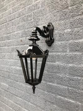 Lampe d'extérieur Gouda - noir - céramique et verre