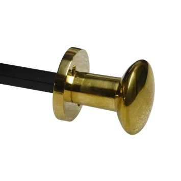 Sonnette à tirer – laiton poli – sonnette classique – rustique