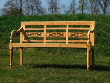 Banc de jardin en bois – banc de parc classique – 150 cm – décoration