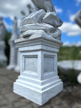 Aigle - avec ou sans socle - statue animalière en pierre - 233 cm