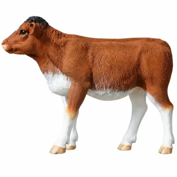 Kalf beeld bruin – polystone – 100 cm breed – landelijk