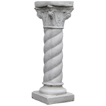 Gartenfigur Nikè auf Sockel – Stein – 194 cm – klassische Figur