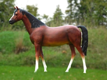 Cheval - Statue XXL - 190 x 220 cm - Décoration polystone