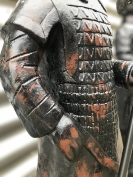 Set krijgers - tuinbeelden - steen - Terracotta leger