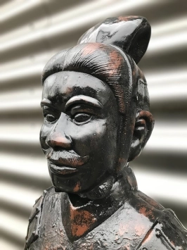 Satz Krieger – Gartenfiguren – Stein – Terrakotta-Armee