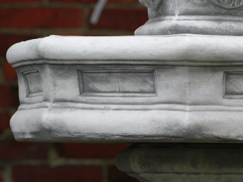 Fontaine lion XL - 125 cm - pierre - avec becs verseurs