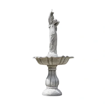 Fontein vrouw – 170 cm – steen – klassiek waterornament