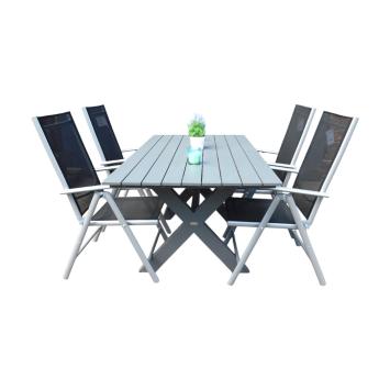 Laatste: Tuinset Malaga - 4 stoelen en tafel