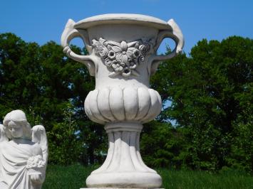Beeindruckende Gartenvase mit Ohren, großer Blumentopf, Gartendekoration