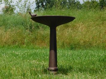 Rond vogelbad - gietijzeren voederschaal - 55 x 37 cm