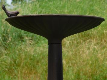 Rond vogelbad - gietijzeren voederschaal - 55 x 37 cm