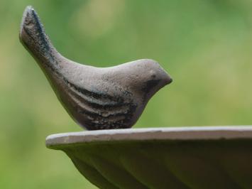 Bain d'oiseaux rond - mangeoire en fonte - 55 x 37 cm