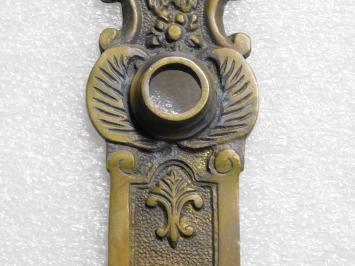 Vintage Türschild Engel - PC 92 - Antikes Messing