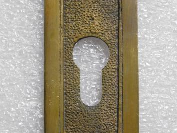 Vintage Türschild Engel - PC 92 - Antikes Messing