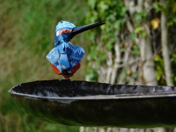 Mangeoire sur piquet de jardin – 110 cm – métal – martins-pêcheurs