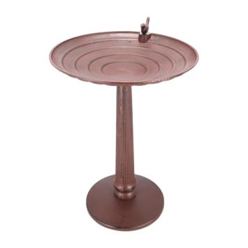 Gietijzeren vogelbad - ronde voederschaal - 80 cm - groot