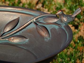 Elegantes Vogelbad, stehend – 78 cm – Eisen