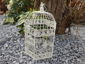 Dekorativer Vogelkäfig, für den Vogel, Metall, romantische Gartendeko