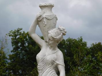 Statue Frau mit Krügen – 130 cm – Polystone