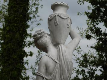 Statue Frau mit Krügen – 130 cm – Polystone