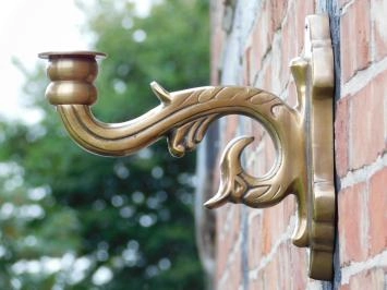Bras mural classique pour lampe - Bronze