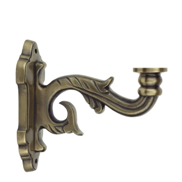 Bras mural classique pour lampe - Bronze