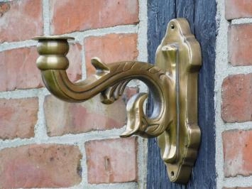 Bras mural classique pour lampe - Bronze