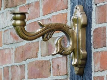 Bras mural classique pour lampe - Bronze