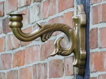 Bras mural classique pour lampe - Bronze