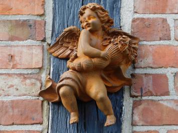 Wandengel aus Gusseisen – 30 cm – Wanddekoration