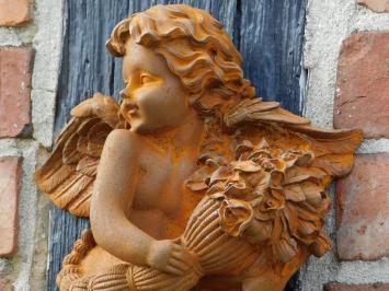Wandengel aus Gusseisen – 30 cm – Wanddekoration
