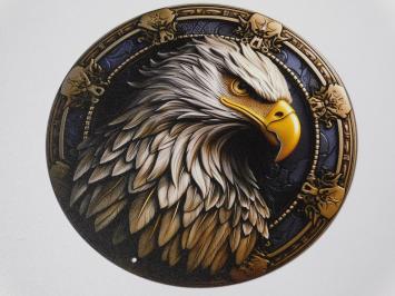 Wandschild Eagle - Metall
