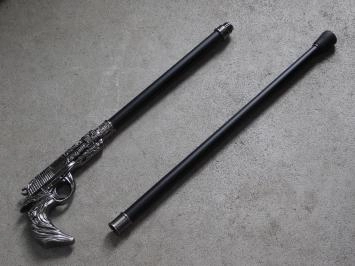 Wandelstok pistolera - aluminium - 93cm