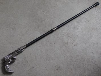 Wandelstok pistolera - aluminium - 93cm