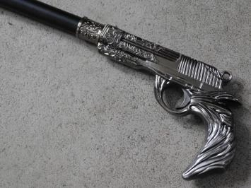 Wandelstok pistolera - aluminium - 93cm