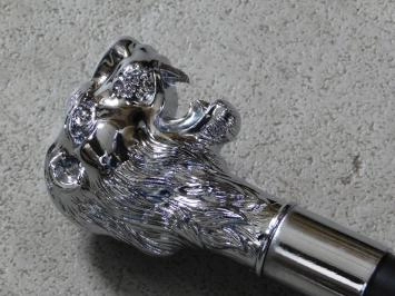 Wandelstok tijger - aluminium - 92 cm