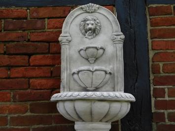 Wandfontein leeuw - 105 cm - steen - klassieke waterspuwer 