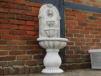 Wandbrunnen Löwe – 105 cm – Stein – klassischer Wasserspeier