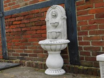 Fontaine murale lion - 105 cm - pierre - gargouille classique