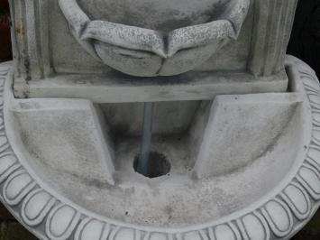 Fontaine murale lion - 105 cm - pierre - gargouille classique