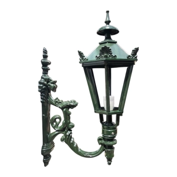 Wandlamp 'Madrid' - buitenlamp aluminium - 70 cm - klassiek