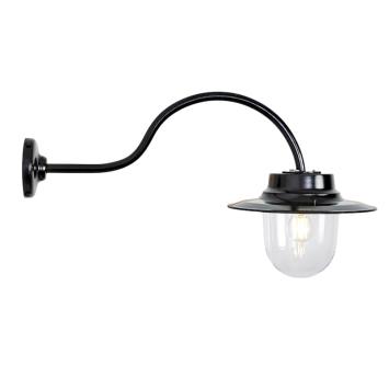 Wandlamp 'Farmyard' - gietijzer zwart - klassiek en landelijk