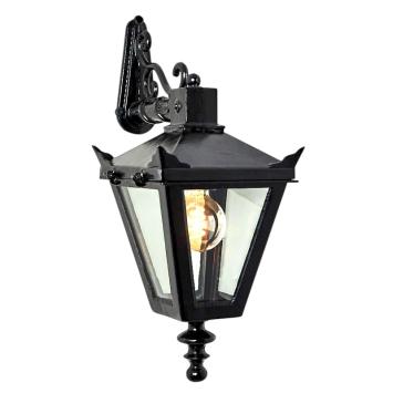 Wandlamp - klassieke stijl - gietijzeren tuinlamp - zwart
