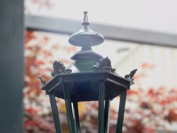 Nostalgische Wandbeleuchtung – klassische Wandleuchte – grün