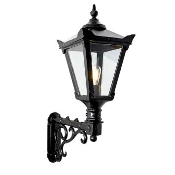 Wandleuchte „Classic“ – Gusseisen schwarz – großes Modell