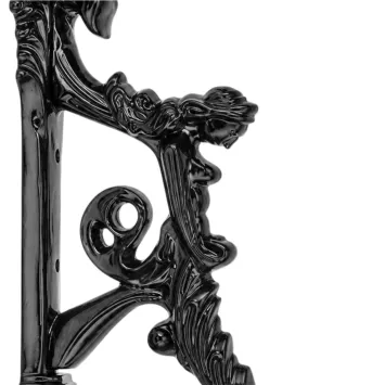 Applique murale extérieure Maas – 75 cm – applique de façade noire