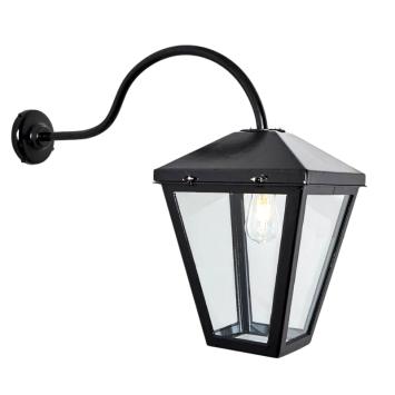 Wandlamp landelijk - gietijzer - zwarte buitenverlichting