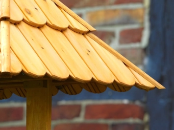 Decoratieve waterput - 130 cm - hout - tuindecoratie