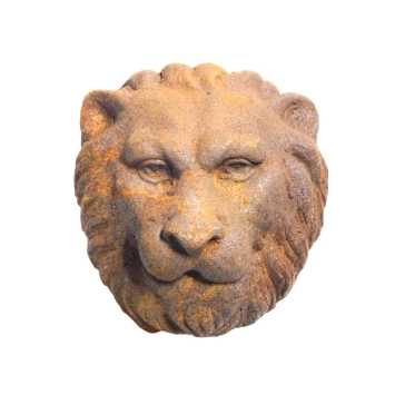 Waterspuwer gietijzer in de vorm van een leeuwenkop - 20 cm