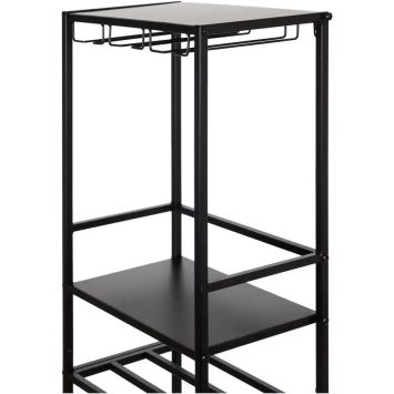 Weinschrank – Platz für 12 Flaschen – Halterungen für Weingläser